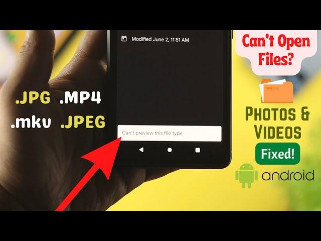 Fix Unable to Open JPEG Image on Android Phone- [Unsupported File]