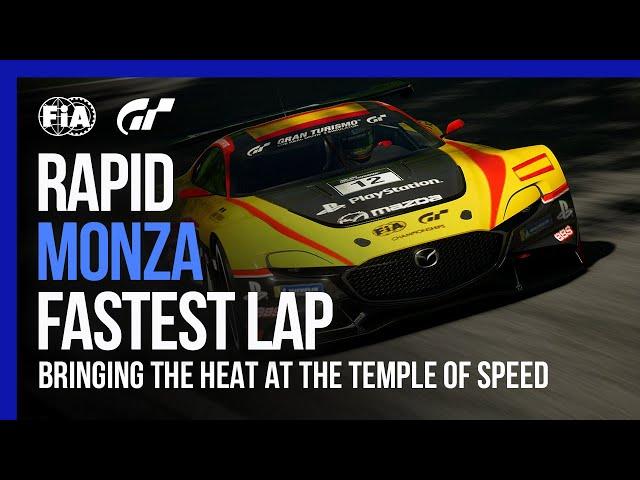 FASTEST LAP: Onboard at Monza in Gran Turismo Sport 2021 World Series