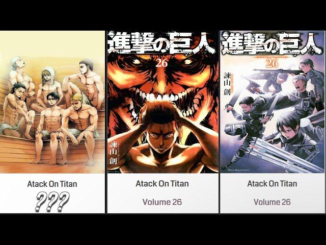 ALL Volumes of MANGA Attack on Titan 2020