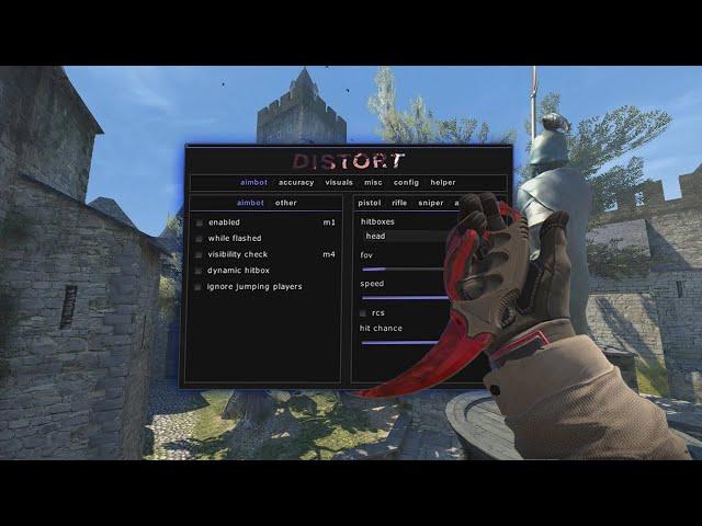 using the BEST and SAFEST cs2 external cheat ft. distort.wtf
