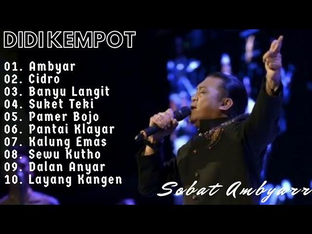 full album DIDI KEMPOT sobat AMBYAR 2020