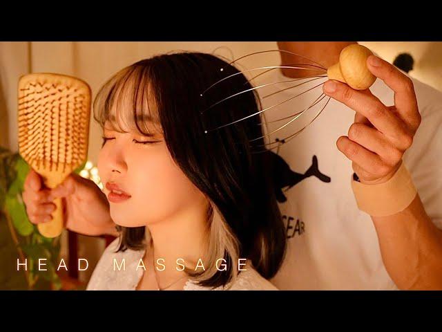 ASMR｜Scalp Massage For Deep Sleep(No Talking)