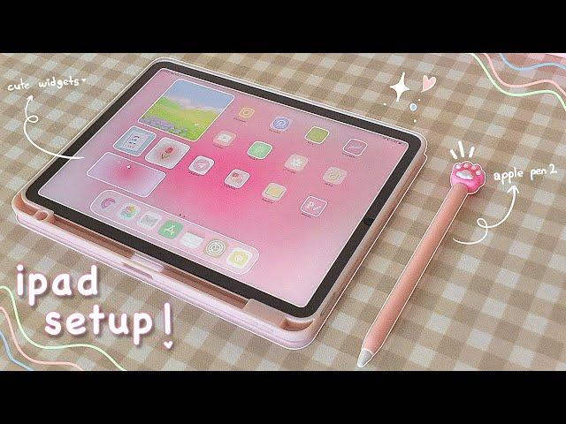 how to customize your ipad °｡⋆ | easy & minimalistic |