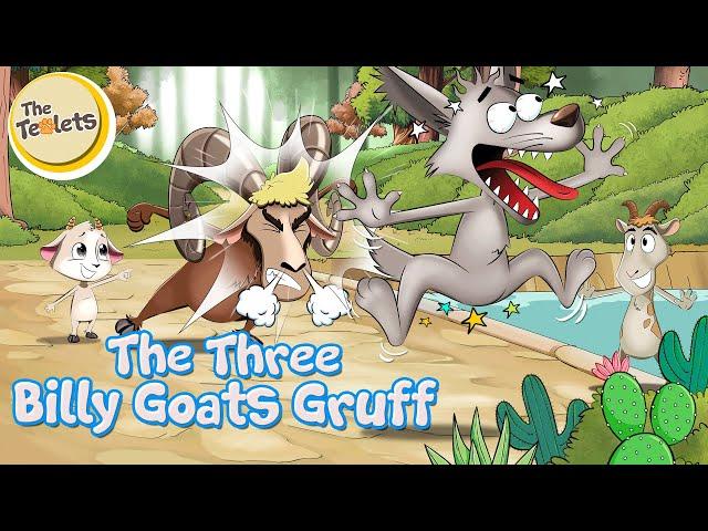 The Three Billy Goats Gruff I The Troll I Big Bad Wolf I Fairy Tales I Bedtime Stories I The Teolets