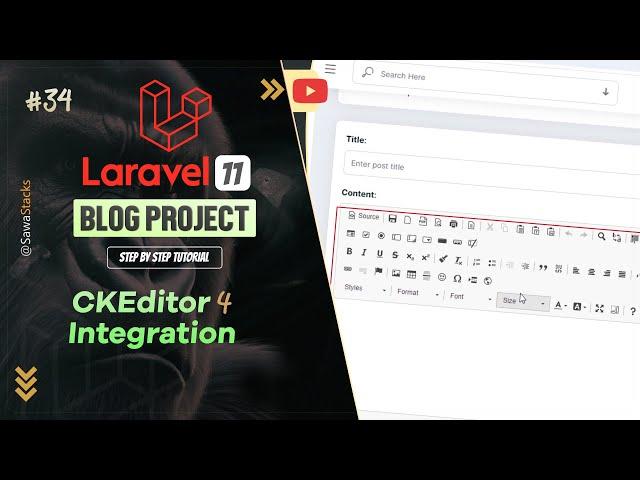 #34. How to Integrate CKEditor 4 in Laravel 11: Replace Textarea with Rich Text Editor