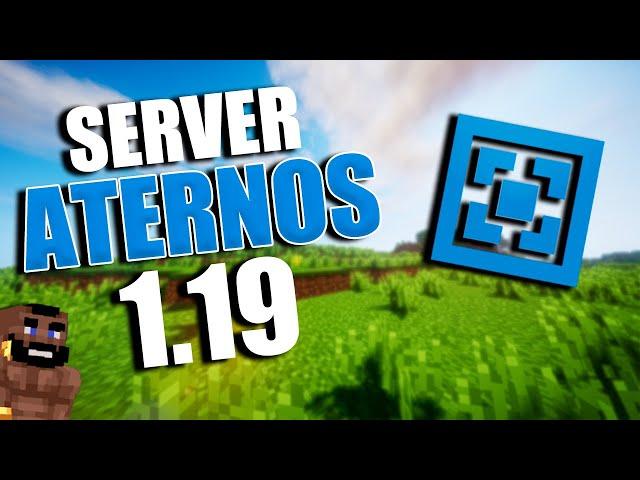 Como CREAR un SERVIDOR en ATERNOS 1.19 | NO PREMIUM TLAUNCHER *GRATIS* 2022