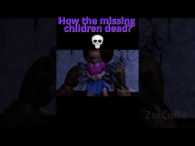 How the missing children dead #fivenightsatfreddys #fnaf #fnafgame #williamafton #fnafmemesfnaf