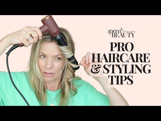 Pro hair care and styling tips | Speed Beauty