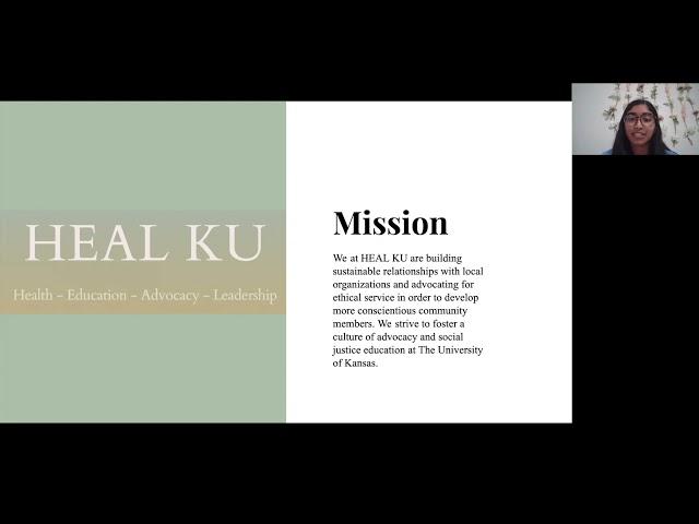 2021 Service Showcase Presentation: HEAL KU