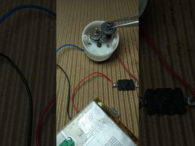 How gear motors work #project #experiment #tech #dcmotor