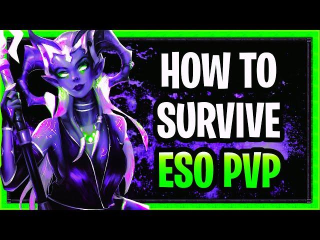 ESO PvP - How to Survive: Part 2 Sustain | Resource Management Tips YOU Need to Know!