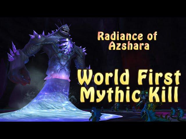 World First Mythic Kill | Radiance of Azshara, Azshara's Eternal Palace | Limit