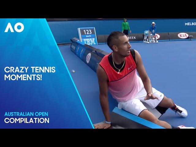 The Craziest Tennis Moments Ever! | Australian Open