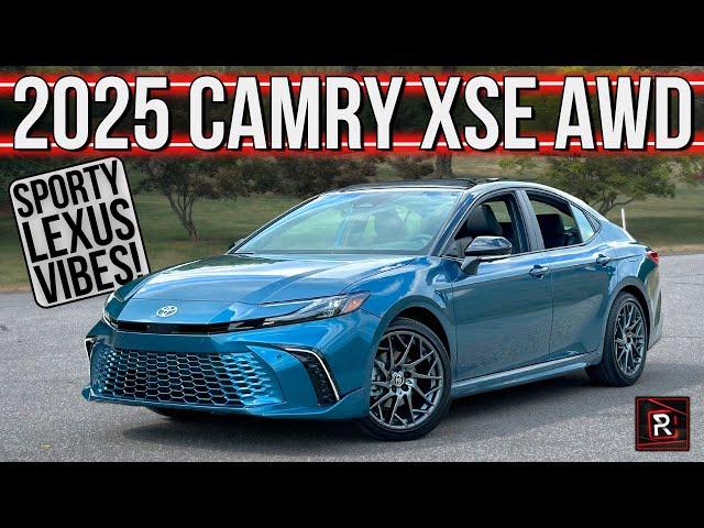 The 2025 Toyota Camry XSE AWD Is An All-Weather Hybrid Sedan With Sporty Vibes