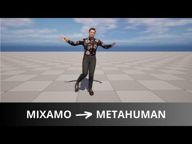 Mixamo to Metahuman Made EASY with Unreal Engine 5.4.