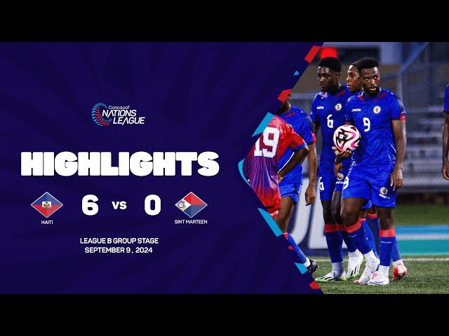 Haiti vs Sint Maarten | 2024/25 Concacaf Nations League | Group Stage