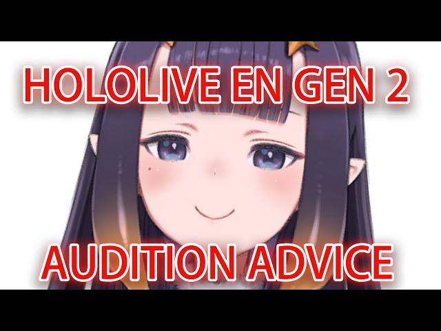 Hololive EN Audition advice from Ina