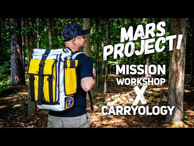 MARS Project!! Mission Workshop x Carryology Backpack is OUT. OF. THIS. WORLD!