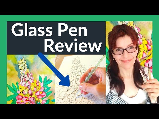 Glass Dip Pen Review (Better than a Metal Nib?)