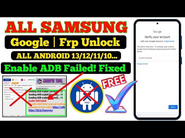 Samsung FRP Tool 2023 || All Samsung Android 11 12 13 FRP Bypass New Method 2023