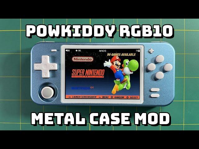 PowKiddy RGB10 Custom Upgrades: Case, Display, Battery, Speaker, and more!