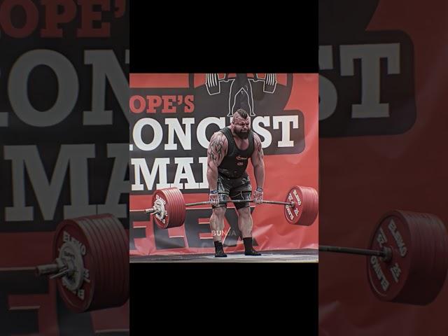 He Did What?! With 435Kg?! #gym #gymmotivation #eddiehall #deadlift #strongman #motivation