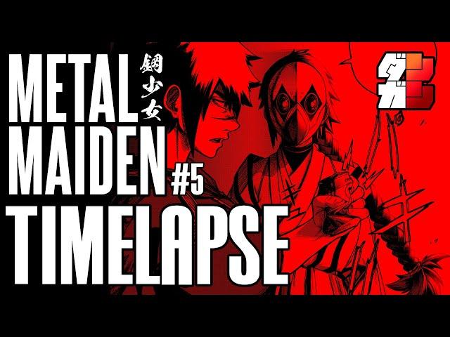 Metal Maiden #5 Timelapse 「Katsuragi Houjo」| DANGAN MAGAZINE