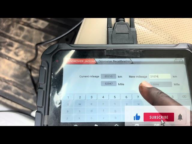 RANGE ROVER SPORT 2021: MILEAGE CORRECTION WITH GODIAG TOOL