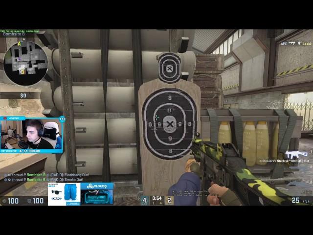 Shroud Plays Rank S 20170308 ft Stewie,Just9n