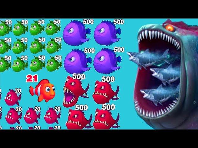 Fishdom Ads | Mini Aquarium Help the Fish | Hungry Fish New Update [287] Collection Tralier Video