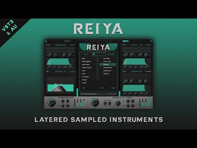 Reiya - Layered Sampled Instruments Plugin | Presets Demo (VST3 & AU)