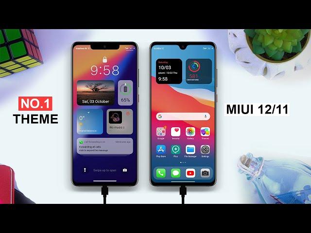 MIUI 12 Themes | No.1 IOS 14S New Theme For MIUI 12 And MIUI 11 | New Widgets With Amazing Features