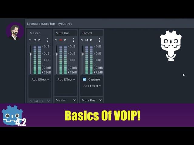 Basics of VOIP in Godot 4.2!