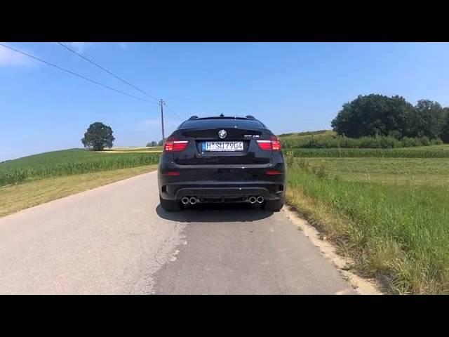 BMW X6 m E71 V8 Bi Turbo - Launch Sound 2014 BMW on Demand