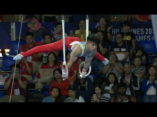 Carlos Yulo dominated the men's artistic gymnastics individual all-around final | 2019 SEA Games