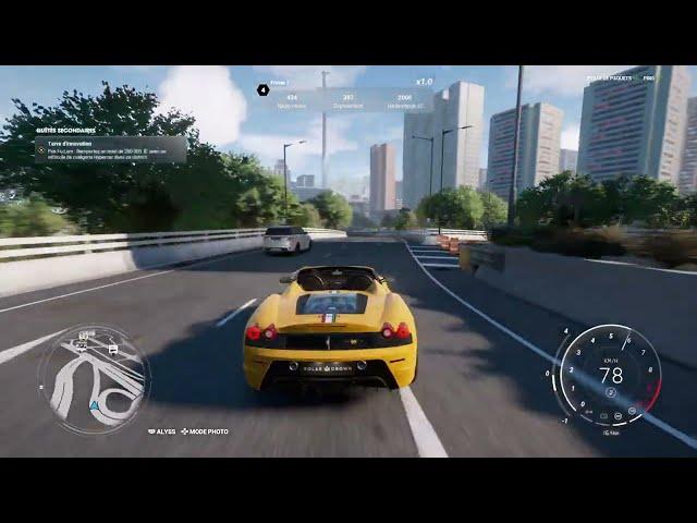 Test Drive Unlimited Solar Crown | Ferrari Scuderia Spider 16M 670hp | Free ride (PS5)