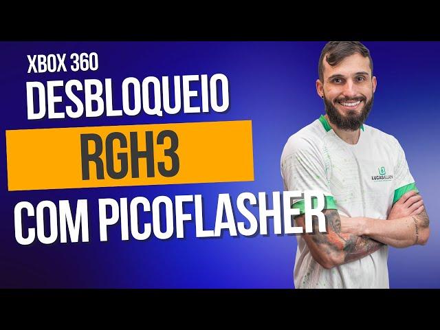 Desbloqueio Xbox 360 RGH3 com Pico Flasher