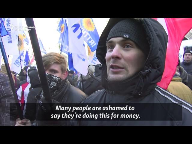 Rent-A-Mob: Ukraine's Paid Protesters