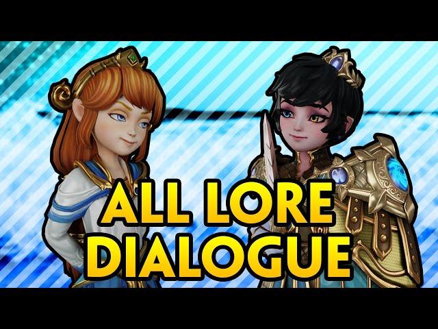 SMITE | All 2021 Odyssey Lore Dialogue