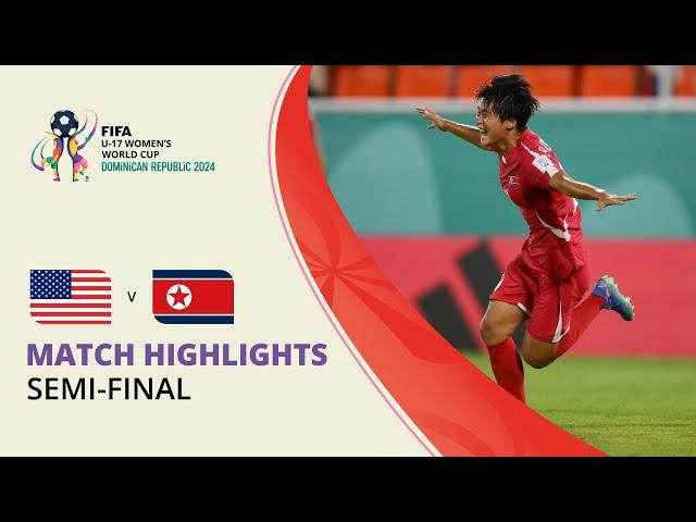 HIGHLIGHTS: USA v Korea DPR | FIFA U-17 Women’s World Cup 2024