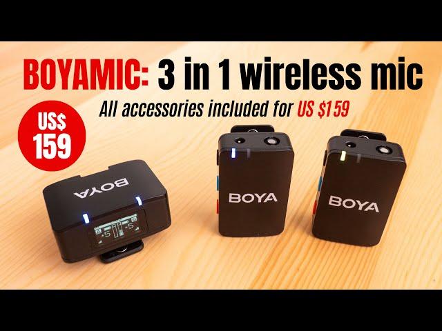 BOYAMIC review: Versatile wireless mic with everything included