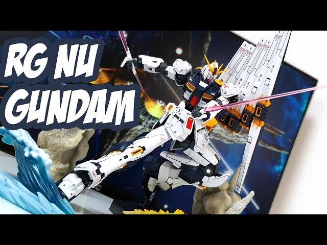 One of the Best Gundam 2019 - RG Nu Gundam Speed Build Review