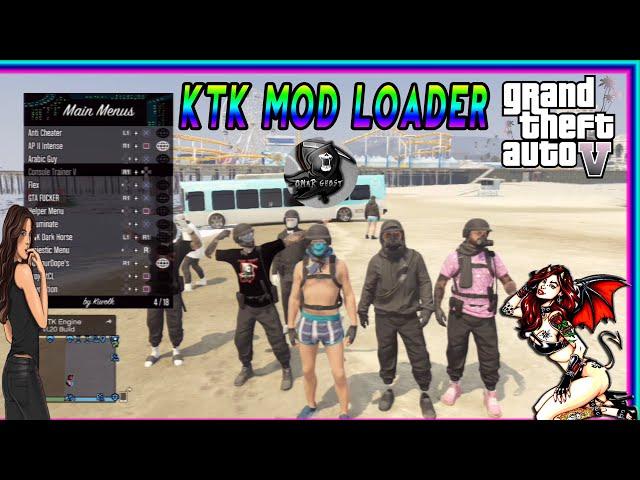 PS3 GTA 5 Showcase  KTK ModLoader v1.20 CFW/HFW