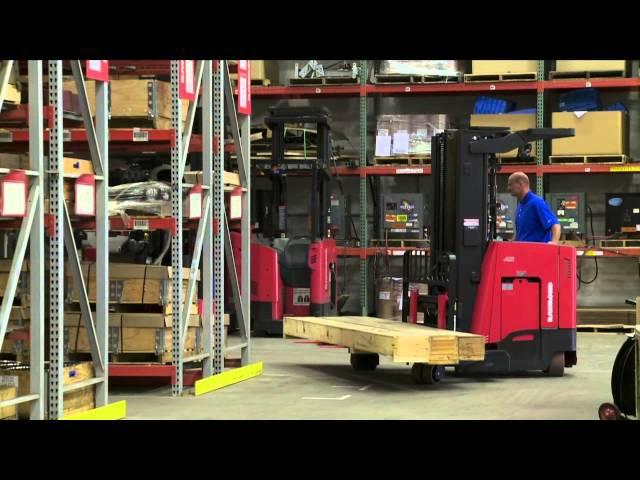 Raymond 7310 4-Directional Reach Truck | Multi Directional Forklift