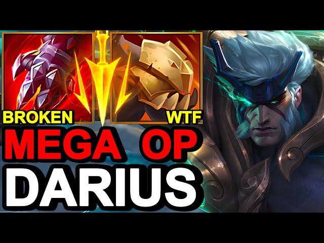 Wild Rift China Darius Top - 17KILL PENTA!? NEW Lethal Tempo Darius Build Runes - Challenger Rank