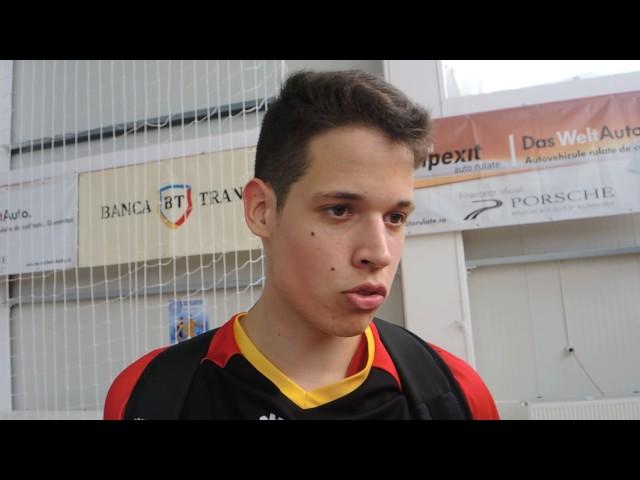 Thibaut Bronchart 2017 FIBA U20 Interview