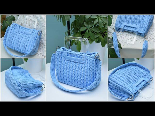 One of the most beautiful bags in my collection Crochet pattern for beginners