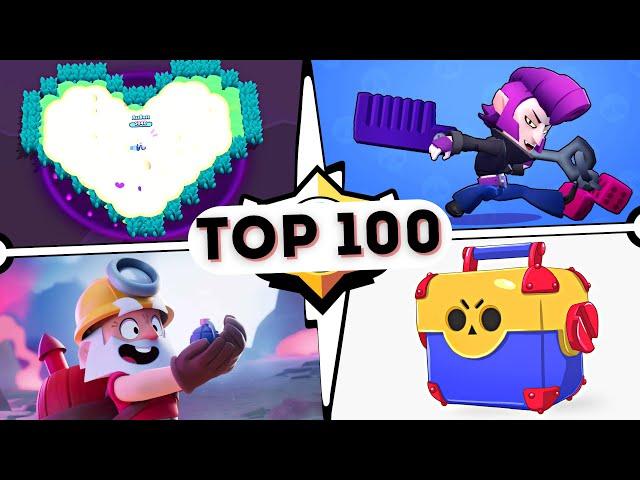 TOP 100 Brawl Stars Tik Tok Montage