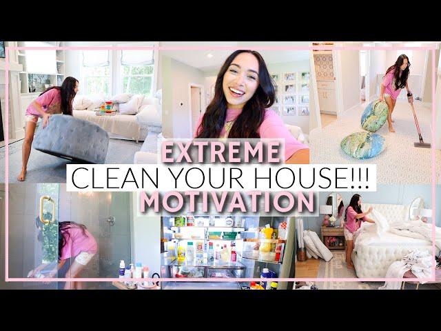 HOME RESET! Clean YOUR HOUSE with ME! EXTREME CLEANING MOTIVATION 2022 | Alexandra Beuter