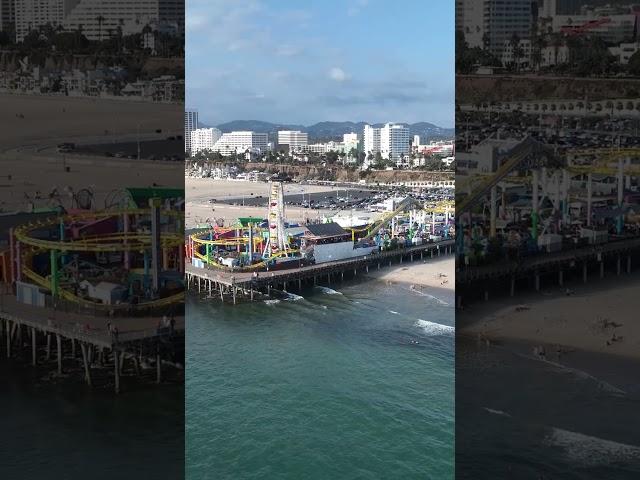 Santa Monica Pier – California’s Classic Seaside Escape  #SantaMonicaPier #CaliforniaVibes #Route